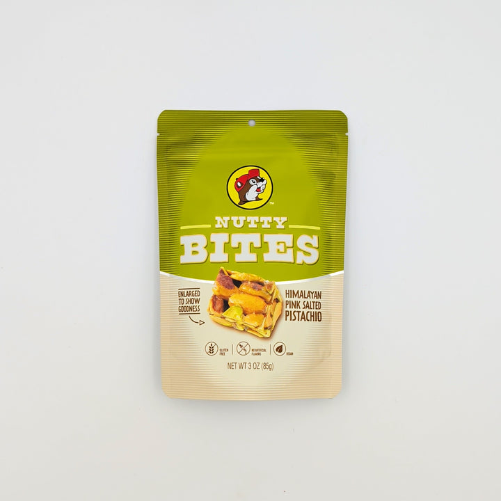 Buc-ees Nutty Bites - Himalayan Pink Salted Pistachio