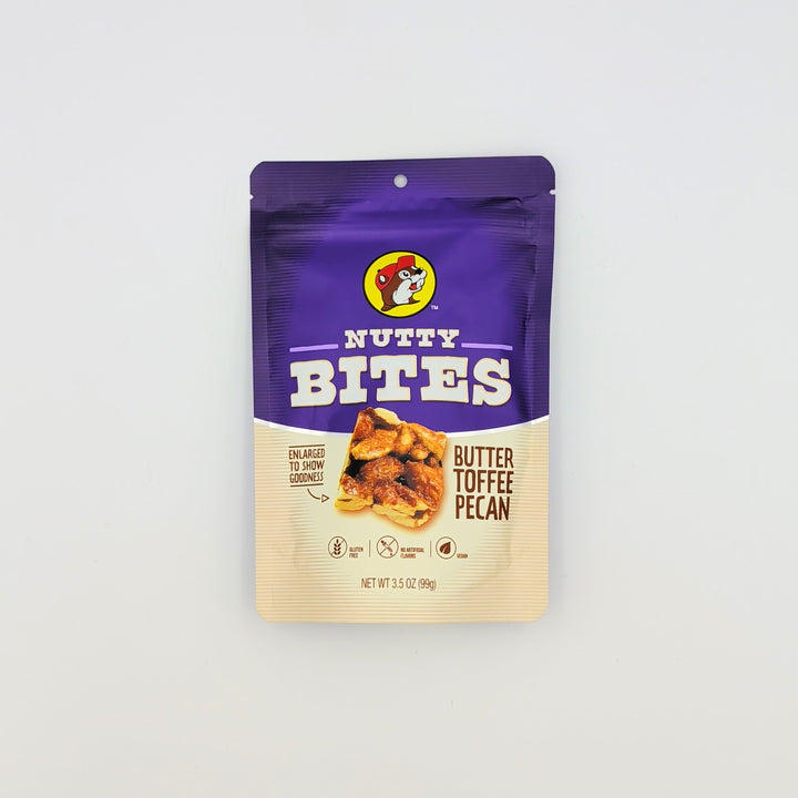 Buc-ees Nutty Bites - Butter Toffee Pecan - 3.5oz