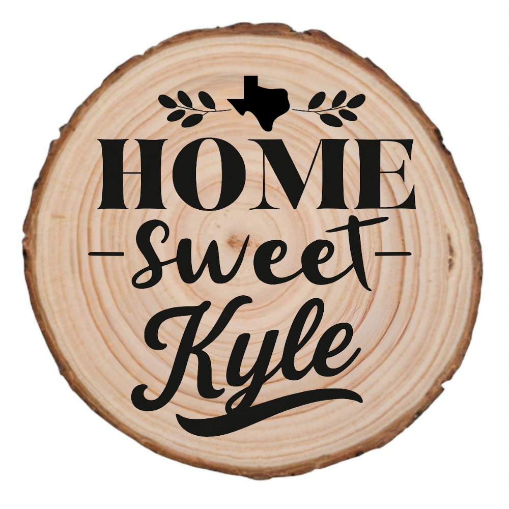 Home Sweet Kyle laser engraving