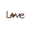 Love Texas Rustic Metal Lone Star State Magnet