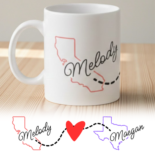 The Miles Apart, Heart to Heart Mug