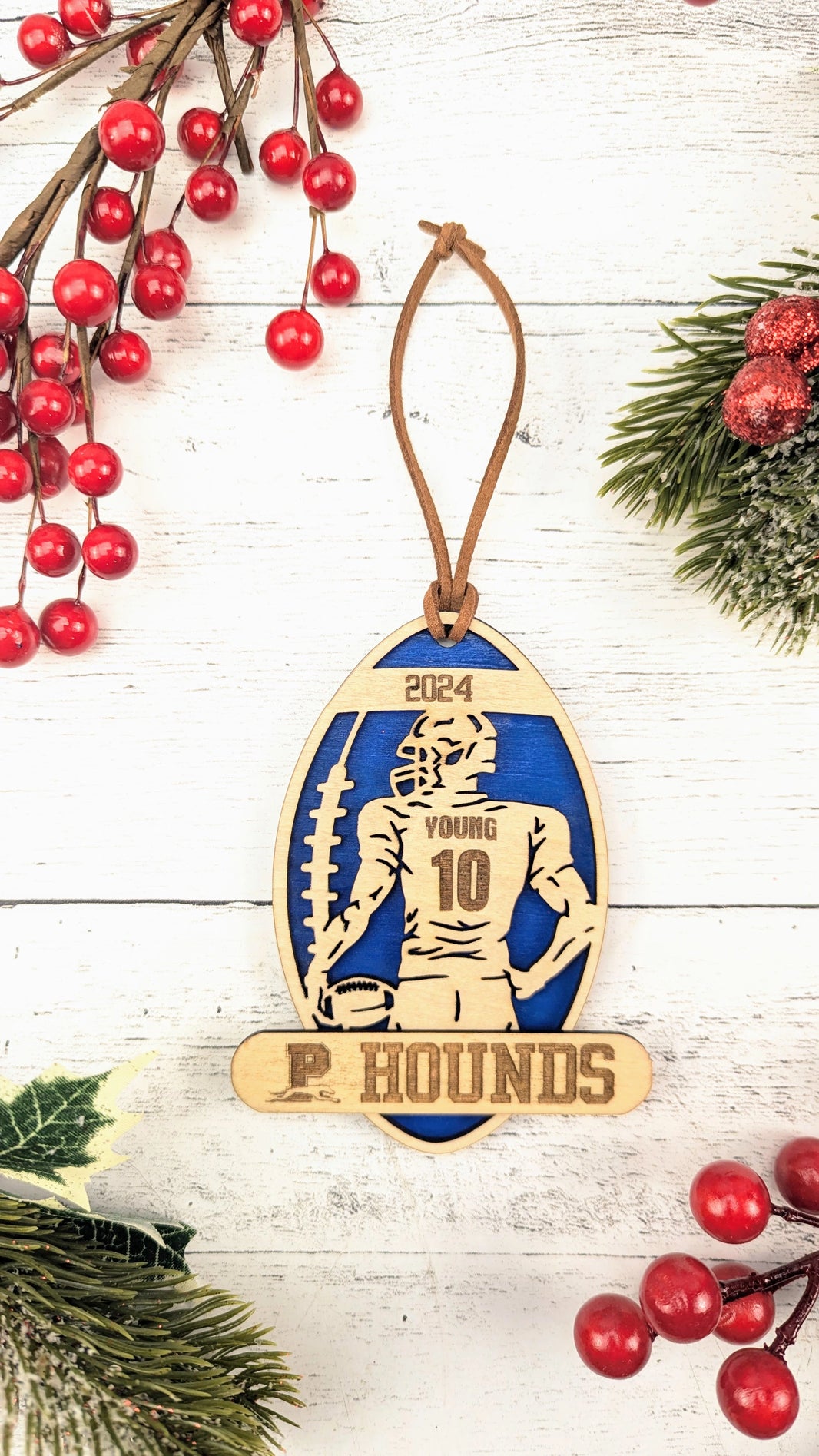 Peaster ISD Athletics Custom Ornament