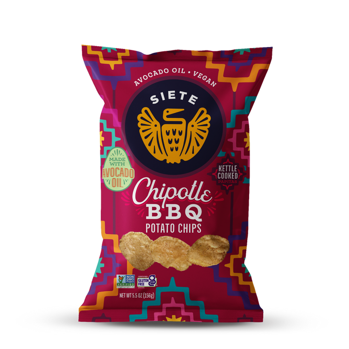 Siete Foods Chipotle BBQ Potato Chips 5.5 oz