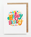 Happy Birthday Greeting Card