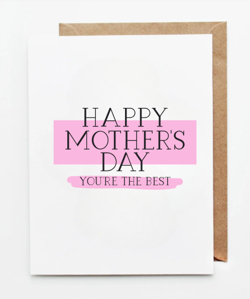 Custom Mother's Day Greeting Card