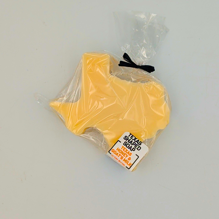 Texas Honey & Goat’s Milk Soap with Shea Butter – Texas-Shaped Bar