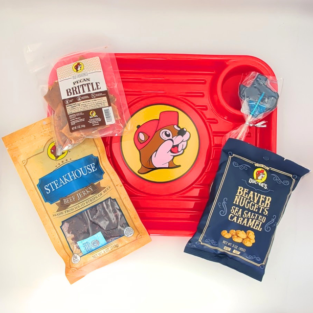 Create Your Own Buc-ee's Party Tray Gift Basket