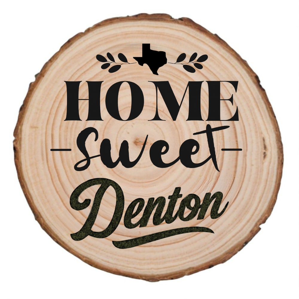 Denton Wood Slice Coaster