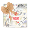 Custom Printed Bow Tails + Cross Ribbon