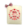 Big I Love You Hug Tote Bag