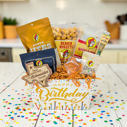 The Big Beautiful Buc-ee’s Birthday Basket Box