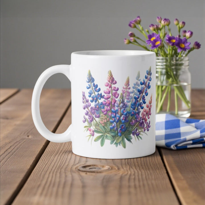 Bluebonnets in Bloom 15 oz mug