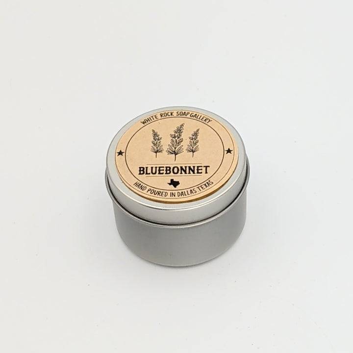 Soy Wax Candle - Texas 4 oz Tin - Bluebonnet