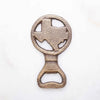 Texas Bottle Opener – Antique Gold