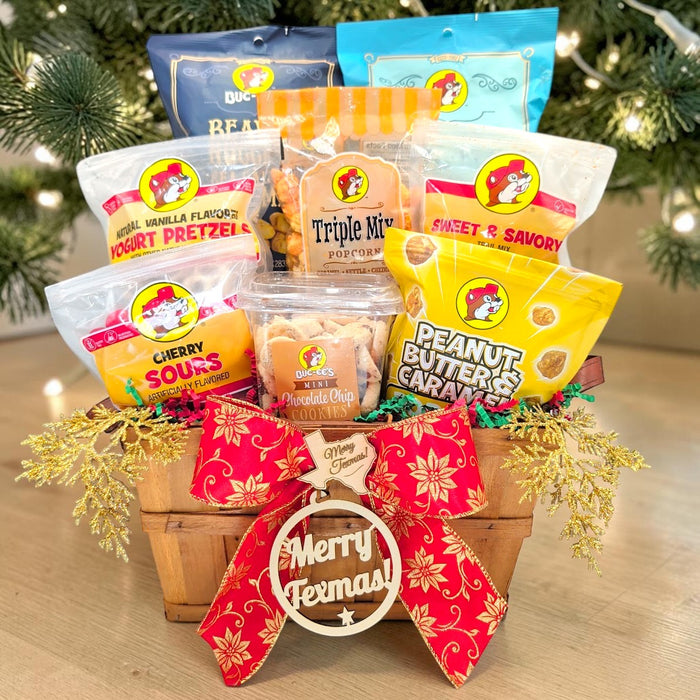 Buc-ee’s Texmas Munch Basket