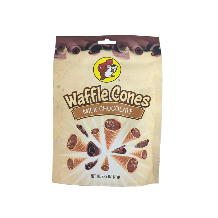Buc-ees Milk Chocolate Waffle Cones