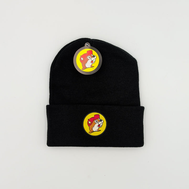 Buc-ee's Black Knit Beanie