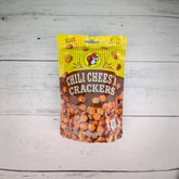 a 6oz package of bucees chili cheese crackers, available for inclusion in a texas-themed gift basket, box, or tote