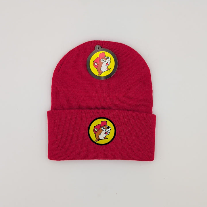 Buc-ee's Red Knit Beanie