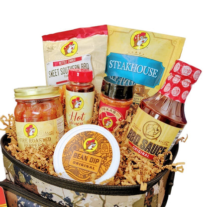 Buc-ee's BBQ Camo Cooler