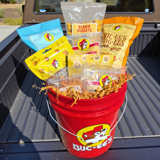 Create Your Own Buc-ee's Bounty Bucket Gift Basket