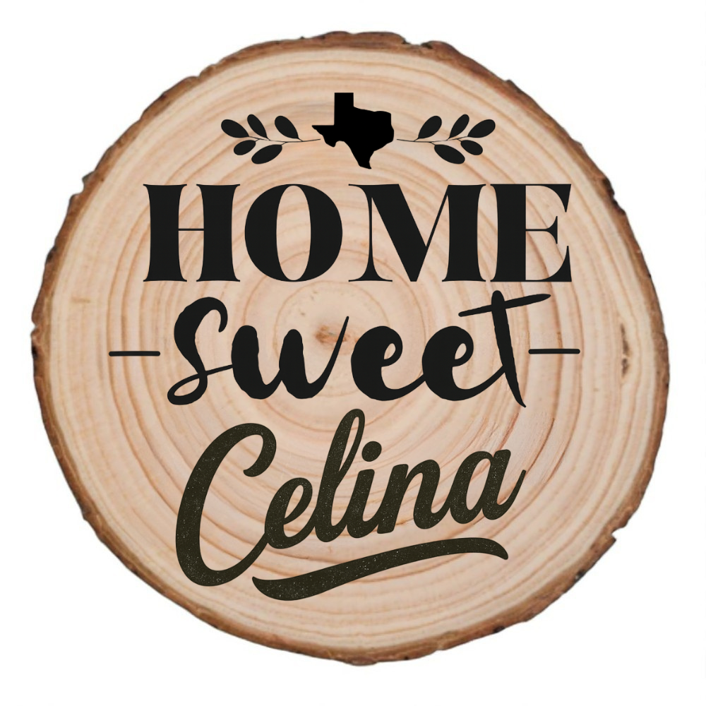 Sweet Celina Wood Slice