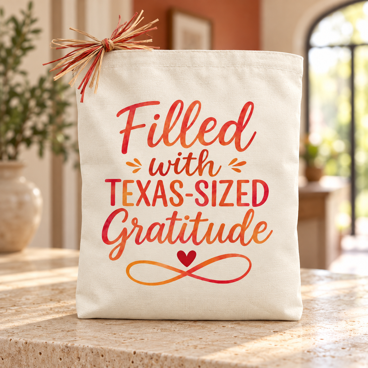 Create Your Own Filled With Texas Sized Gratitude Gift Tote