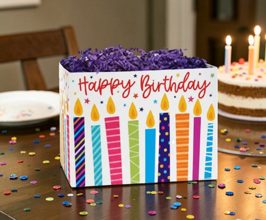 Make a Wish Birthday Gift Basket Box