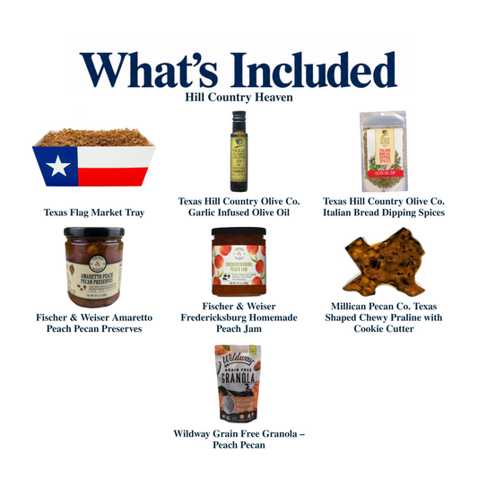 What's included in Hill Country Heaven: each included item individually labeled.