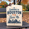 Create Your Own Someone in Houston TX Loves Me Gift Tote