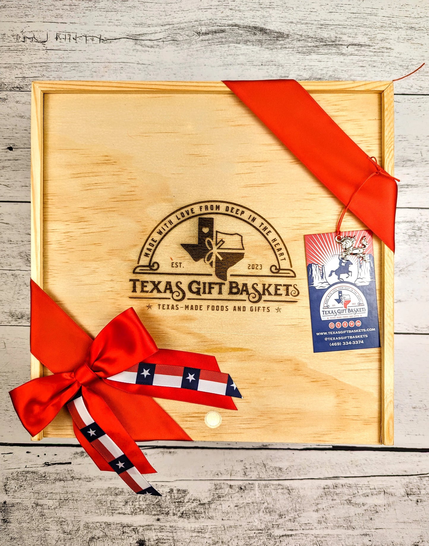 Personalized Texas Gift Box Food box