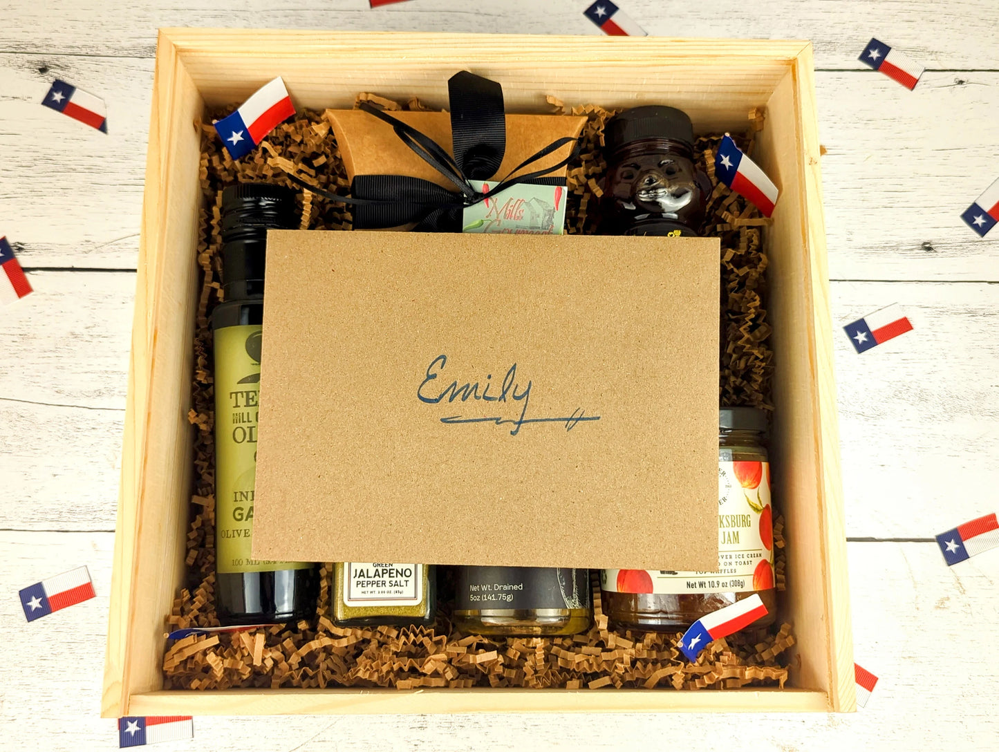 Personalized Texas Gift Box Food box