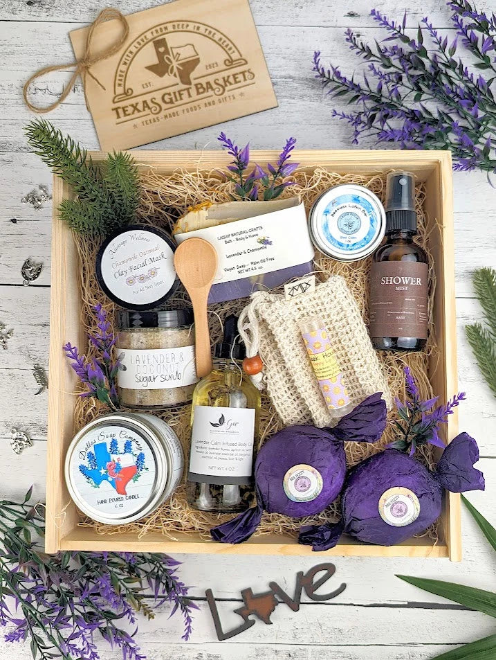 Personalized Spa Relaxation Gift Box