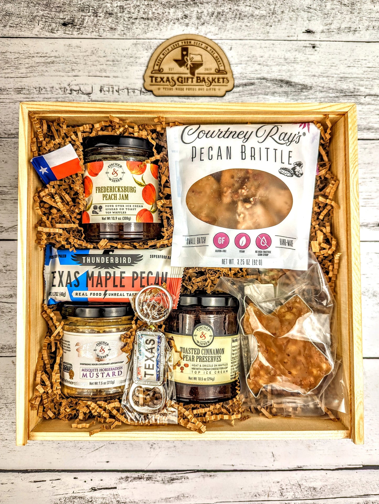 Personalized Texas Gift Box Food box