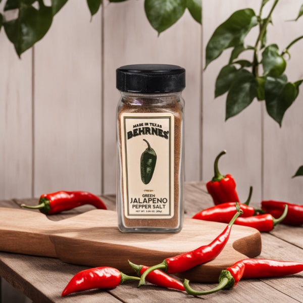 Behrnes Green Jalapeno Pepper Salt