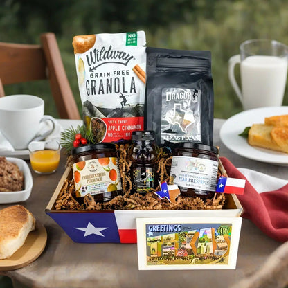 Texas Breakfast Gift Basket