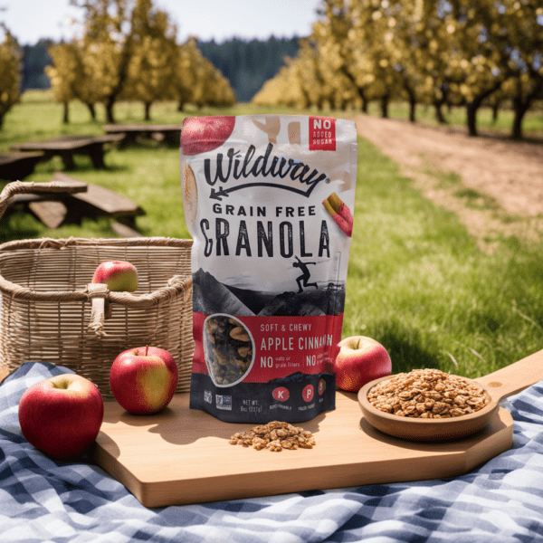 Wildway Grain Free Granola - Apple Cinnamon - 8oz