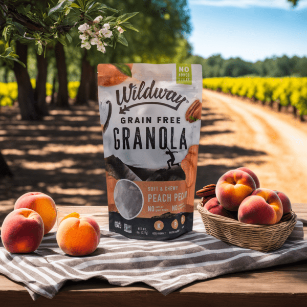 Wildway Grain Free Granola - Peach Pecan - 8oz