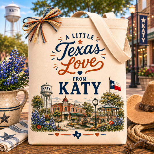 Create Your Own "A Little Texas Love from Katy" Gift Tote