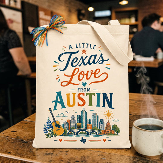 Create Your Own A Little Texas Love from Austin Gift Tote