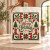 Create Your Own Merry Texmas Christmas Quilt Gift Tote