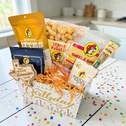 The Big Beautiful Buc-ee’s Birthday Basket Box
