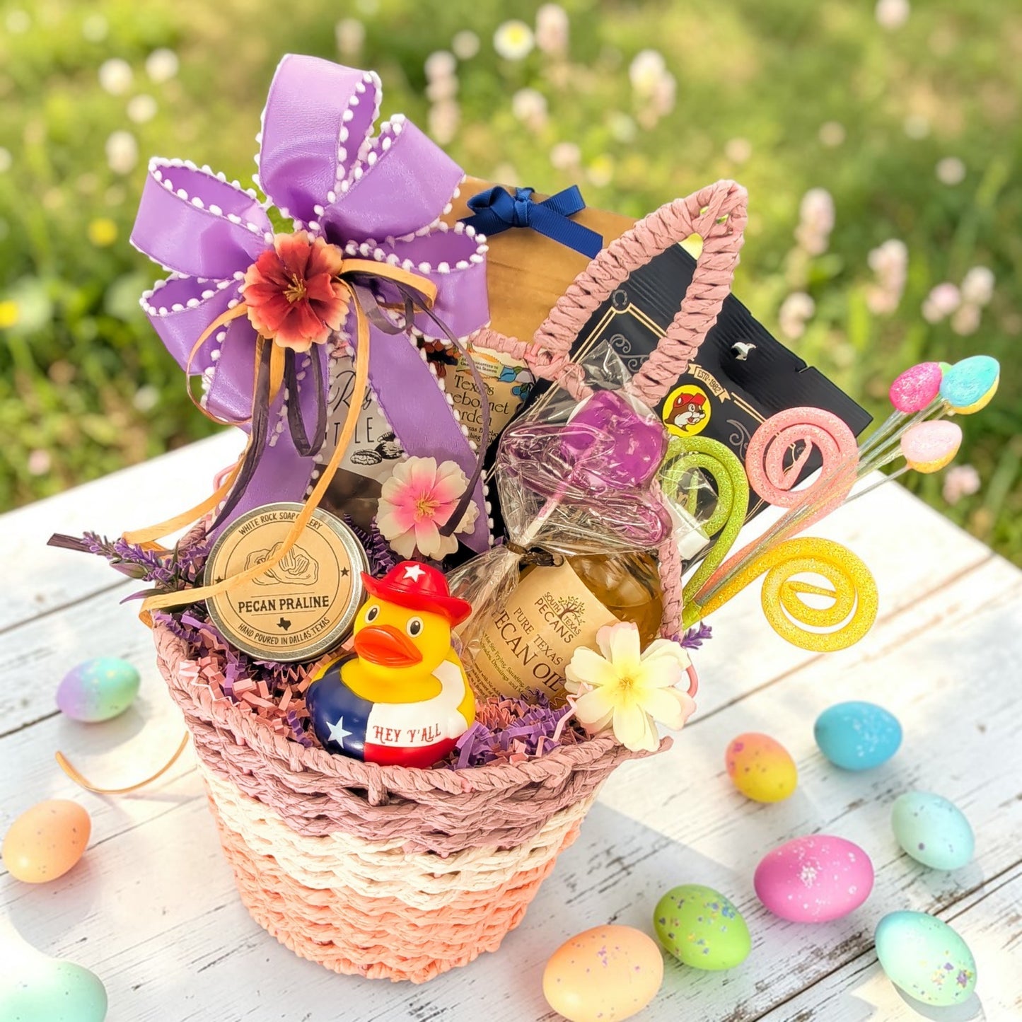 Create Your Own Jackrabbit Jute Easter Basket