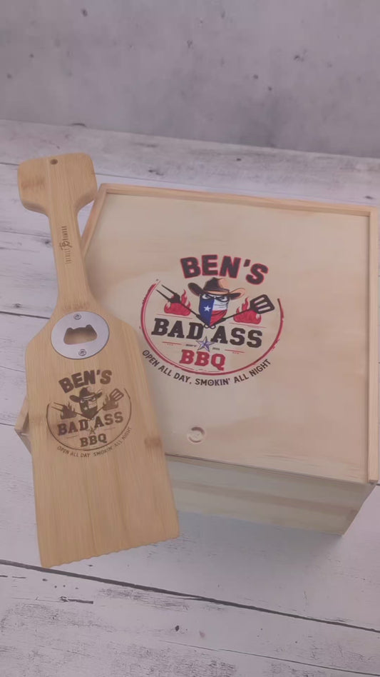 Personalized Texas BBQ Box