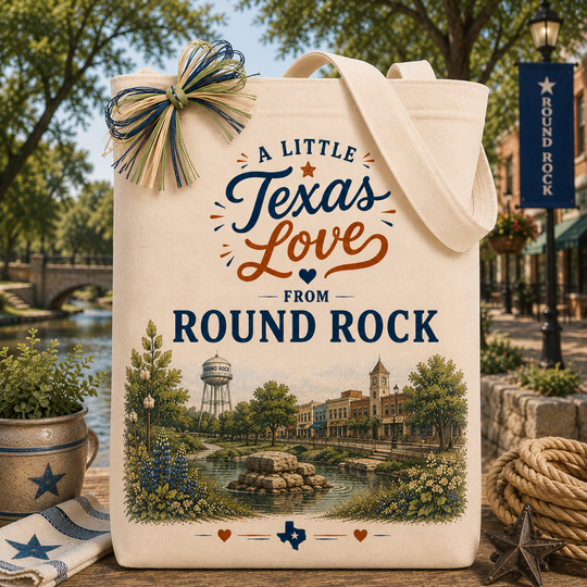 Create Your Own "A Little Texas Love from Round Rock" Gift Tote