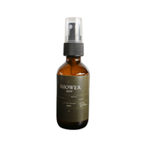 a bottle of energizing eucalyptus peppermint shower mist for inclusion in a texas themed gift basket, tote, or gift box