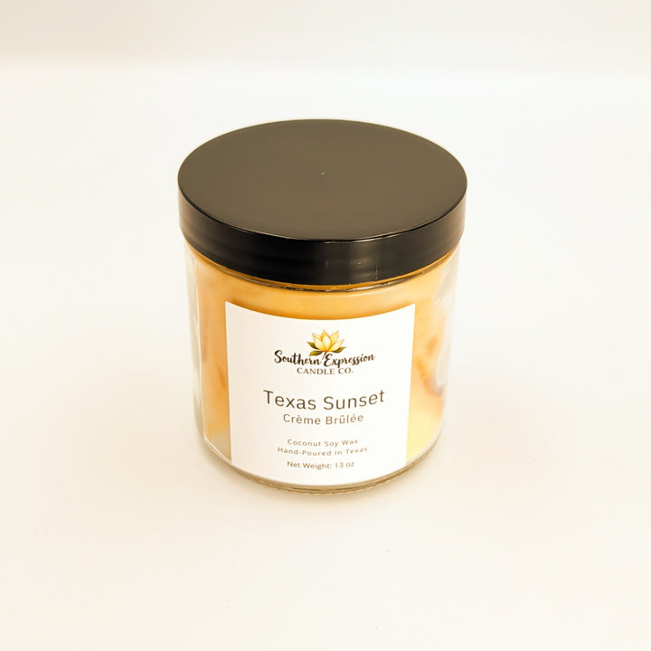 Texas Sunset - Brown & Ivory - Candle