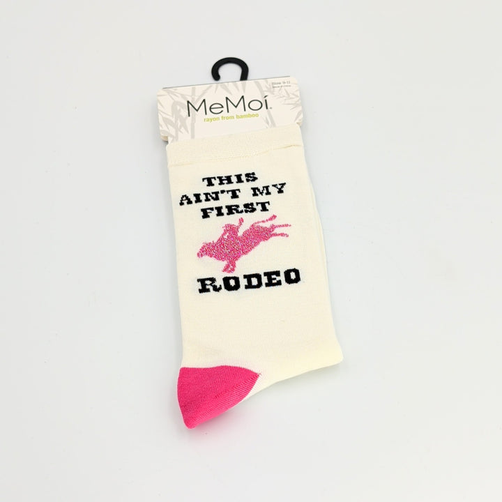 Memoi Rodeo Bamboo Crew - Marshmallow