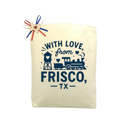 Create Your Own With Love from Frisco TX Gift Tote
